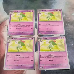 4x Kirlia 059/132 Mega Evolution Pokemon TCG Near Mint Card Playset NM MEG - Image 2