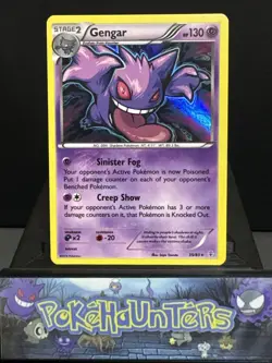 Pokemon Card Gengar 35/83 XY Generations Holo Rare Light Play - Image 2