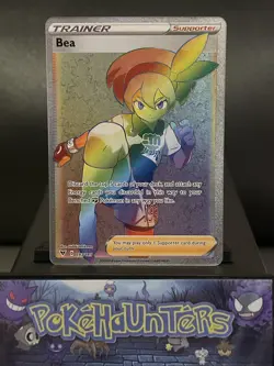 Pokemon Card Bea 193/185 Vivid Voltage Rainbow Rare Secret Rare Near Mint - Image 1