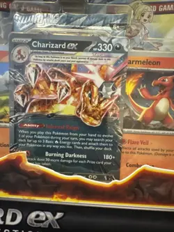 Pokemon Trading Card Game: Charizard ex Special Collection 5 Booster Packs! NEW - Image 4