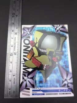Monitamon #1-032/120 Digimon Jintrix Card Carddass BANDAI 2011 Japan Toei TCG - Image 4
