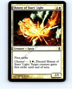 Shinen of Stars' Light #28 Common Saviors of Kamigawa Foil MTG NP NM/NM+ - Image 1