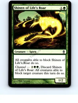 Shinen of Life's Roar #149 Common Saviors of Kamigawa MTG NP Near Mint or Better - Image 1