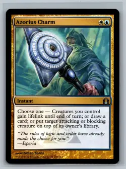 Magic The Gathering Return to Ravnica Azorius Charm #145/274 MTG TCG CCG - Image 1