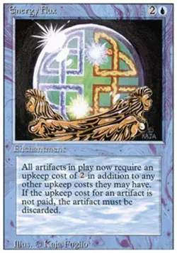 Energy Flux - Light Play MTG Revised - Image 1