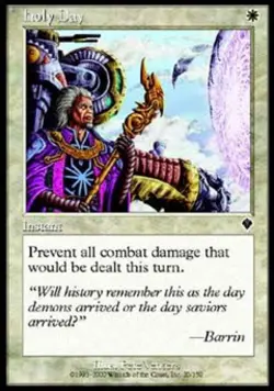 Holy Day - Medium Play MTG Invasion - Image 1