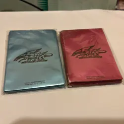 1600 YUGIOH Card Deck Protectors 5Ds Duelist Card Sleeves STILL SEALED - Image 1