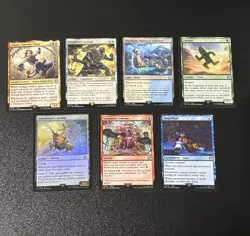 Final Fantasy Magic The Gathering Lot - Machinist’s Arsenal & More - 7 Card Lot - Image 1