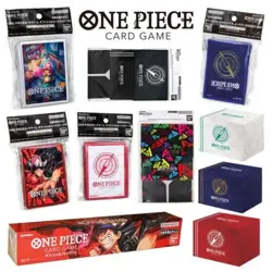 Official One Piece CCG Card Game Accessories Deck Storage Boxes card Sleeves New - Image 1