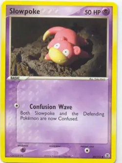 2x (pok-FRLG-080) Slowpoke (C) Pokemon EX FireRed LeafGreen Card # 80 - Image 1
