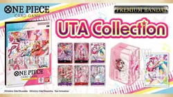 NEW, SEALED Bandai One Piece TCG Uta Premium Card Collection English Edition - Image 1