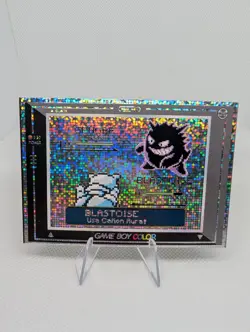 GENGAR VS BLASTOISE GAMEBOY COLOR - POKEMON CARDS NM - Image 1