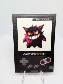 GENGAR VS BLASTOISE GAMEBOY COLOR - POKEMON CARDS NM - Image 2