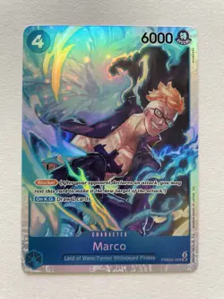One Piece Card Game Marco PRB02-008 SR English - Image 1
