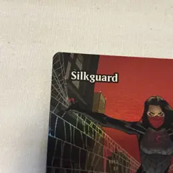 NM Borderless Foil Silkguard, MTG, Marvel's Spider-Man, Magic the Gathering, 37 - Image 5
