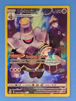 Dusknoir TG06/TG30 Pokemon TCG Ultra Rare SWSH09: Brilliant Stars Trainer Galler - Image 1