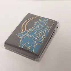 Pokemon TCG Lucario Deck Protector Sleeves From ETB Box Mega Evolution - Image 1