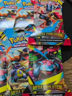 (14) x Mega Evolution Sleeved Booster Pack Sealed Pokemon FREE SHIPPING!! - Image 3
