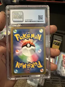 Pokemon CGC 9.5 Pikachu 127/414 sI Reverse Holo SI Start Deck 100 Japanese - Image 2