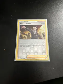 Pokemon Rebel Clash Reverse Holo Boss's Orders - 154/192 - Holo Rare NM - Image 1
