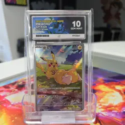 Pikachu Psyduck 171/151 AR Full Art 151C Hope Pokemon TCG S-Chinese Ace 10 - Image 1