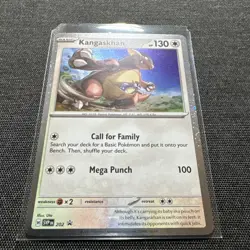 Pokemon TCG Kangaskhan #202 Destined Rivals Cosmos Holo Black Star Promo - Image 2