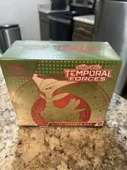 Pokemon Temporal Forces Elite Trainer Box Iron Leaves - SV05: TEF ETB - Image 1