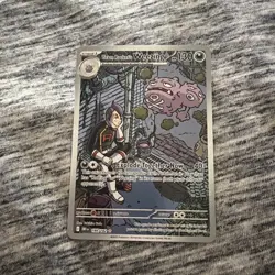 Team Rocket's Weezing 199/182 Illustration Rare SV10 Destined Rivals Pokemon TCG - Image 1