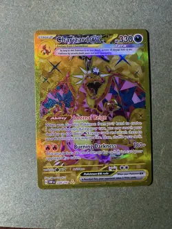Pokemon TCG Charizard EX Obsidian Flames Holo Hyper Rare Card 228/197 - Image 1