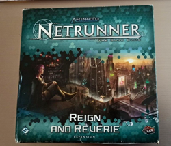 ANDROID NETRUNNER Reign and Reverie box unsealed ,cards still sealed Mint 1998 - Image 1