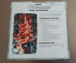 ANDROID NETRUNNER Reign and Reverie box unsealed ,cards still sealed Mint 1998 - Image 5