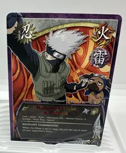 Naruto CCG TCG Vintage 2002 12 Card Lot Super Rare NM & LP Top Loaded - Image 1