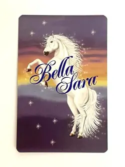 Bella Sara Violet S37/55 Trading Card Lady of Herd Sunflower Used - Image 5
