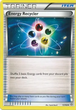 2x (XY07-072) Energy Recycler (U) Pokemon XY Ancient Origins Card # 72 - Image 1