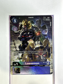 [Alt Art] BT7-071 Loweemon - Digimon TCG Trading Card Game Holo Foil - Image 1