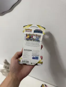 Pokemon Silver Tempest Sleeved Booster Pack - Cards TCG | in hand - Image 2