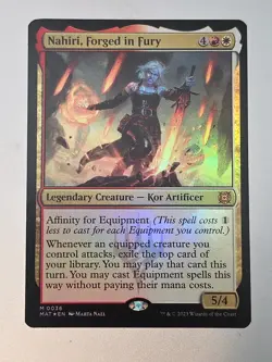 Nahiri, Forged in Fury March of the Machine: The Aftermath Foil - Image 1