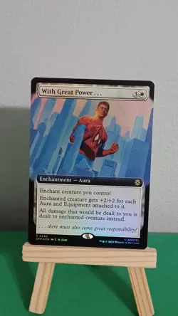 2025 Marvel's Magic The Gathering MTG R 0248 With Great Power... Foil - Image 2