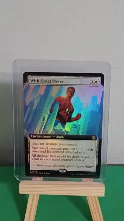 2025 Marvel's Magic The Gathering MTG R 0248 With Great Power... Foil - Image 5