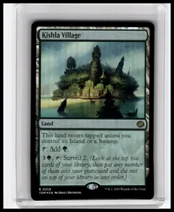 Tarkir: Dragonstorm #259 Kishla Village Foil - Image 1