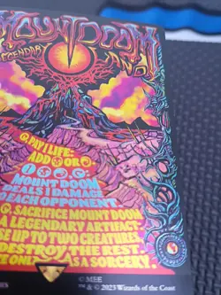 Mount Doom (Borderless Poster Foil) Universes Beyond: the Lord of the Rings - Image 3