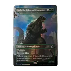 Godzilla, Primeval Champion - Titanoth Rex Ikoria: Lair of Behemoths Foil - Image 1
