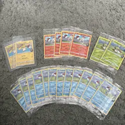 On The Ball - Pokemon Futsal PROMO Cards bundle Pikachu scorbunny grooky x20 - Image 1