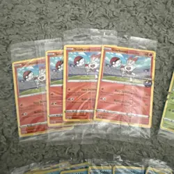 On The Ball - Pokemon Futsal PROMO Cards bundle Pikachu scorbunny grooky x20 - Image 3