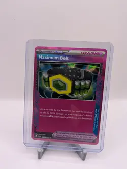 Pokemon TCG - Maximum Belt - Prismatic Evolutions 117/131 - Spec Ace Holo - Image 1