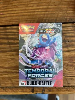 Pokemon Scarlet & Violet: Temporal Forces Build & Battle Box W/shrink US Seller - Image 1