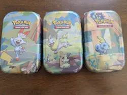 Pokemon Galar Pals Mini Tins H24- Lot of 3 Sealed - Image 1