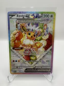 Pokemon Prismatic Evolutions Super Premium Collection Eevee EX Promo - Image 1