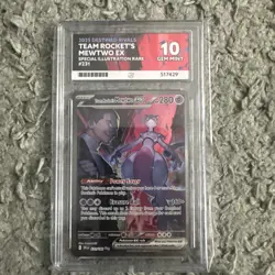 ACE 10 - Perfect Subs - Pokemon Team Rockets Mewtwo EX 231/182 - Destined Rivals - Image 1