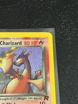 1st Edition Holo Dark Charizard - Pokemon 1999-2000 Team Rocket 4/82 NM-LP SWIRL - Image 3